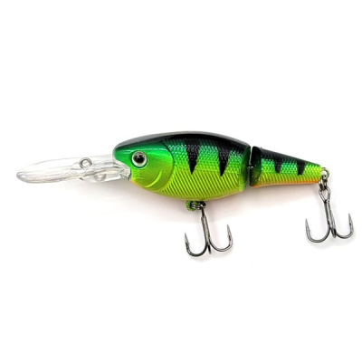Воблер Namazu Jointed Zun Shad, L-70 мм, 12,3г, крэнк, составной, тонущий (0,5-2,5м), цвет №3