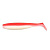 Виброхвост YAMAN PRO Sharky Shad, р.4,5 inch, цвет #27 - Red White  (уп 5 шт.)