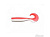 Твистер YAMAN Lazy Tail Shad, р.7 inch цвет #27 - Red White (уп. 3 шт.)