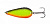 Блесна "SPRUT" Funayuki Spoon колеб. 65мм/23г/TOBK
