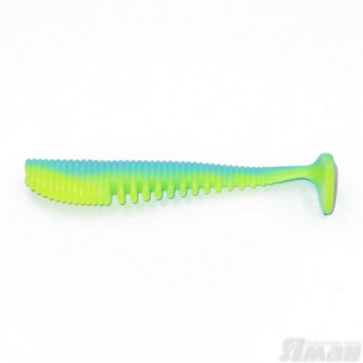 Виброхвост YAMAN Legend Minnow, р.4 inch, цвет #18 - Ice Chartreuse (уп. 5 шт.)