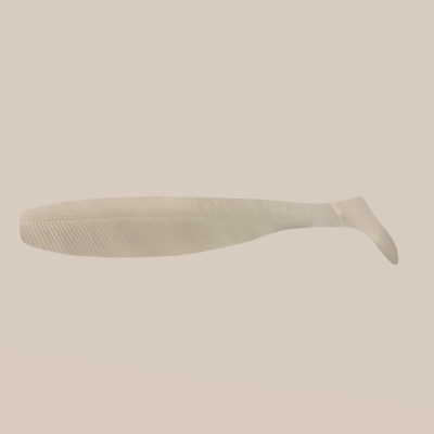 Виброхвост YAMAN PRO Sharky Shad, р.5,5 inch, цвет #01 - White (уп 5 шт.)