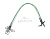 Поводок стальной NAMAZU Leader 1х7 Nylon Coated Green, d-0,24 мм, L-15 см, test- 7 кг (уп. 5 шт.)