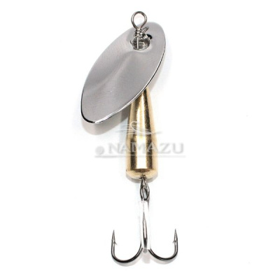 Блесна вращ. Namazu Bloodhoof, вес 6 г, цвет 01 (серебро)