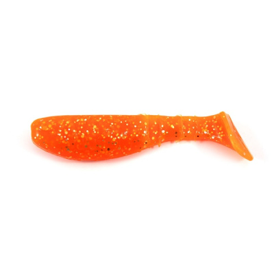 Виброхвост YAMAN PRO Boost Up, р.4 inch, цвет #03 - Carrot gold flake (уп. 4 шт.)