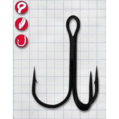 Тройник Gamakatsu 13 №4 (10шт)