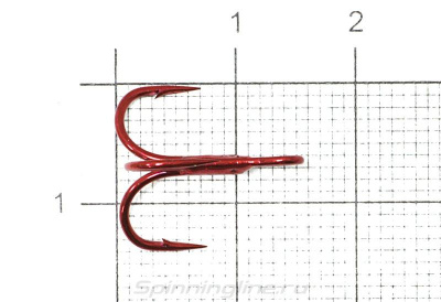 Крючок-тройник "SPRUT" Hara ST-36RD №10 8шт