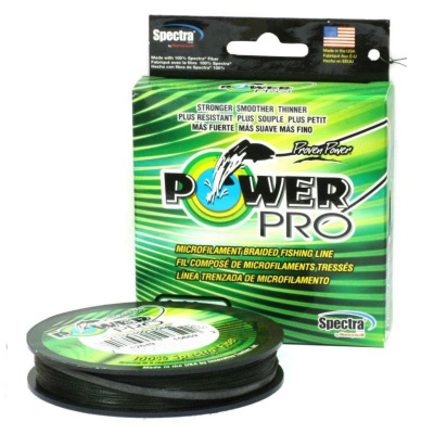 Леска плетеная Power Pro 50 м. зеленая 0,40 мм