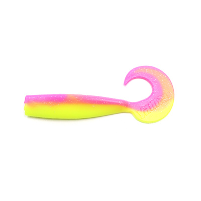 Твистер YAMAN Lazy Tail Shad, р.5 inch цвет #24 - Gum (уп. 4 шт.)