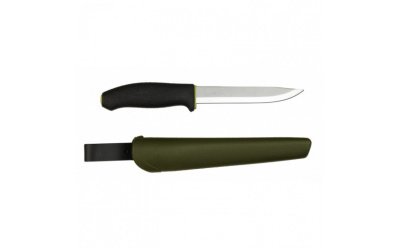 Нож Morakniv 748 MG, нержавеющая сталь, резиновая ручка