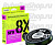 Леска плетеная SFX 8X зеленая 135 м 0.285 мм 22.3 кг PE 3