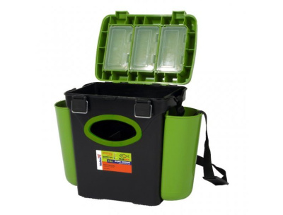Ящик зимний "FishBox" 10л зеленый