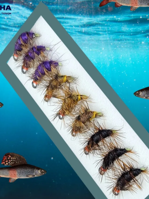 Мушка харьюзовая Пальмер (в ассортименте)