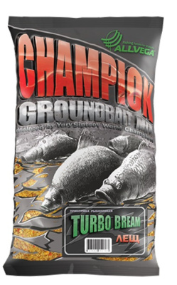 Прикормка "ALLVEGA" Champion Turbo Bream турбо лещ 1кг