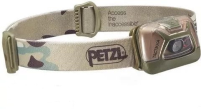 Фонарь налобный PETZL TACTIKKA + камуфляж