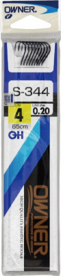 Поводок готовый OWNER S-344 №4 (9 шт.)