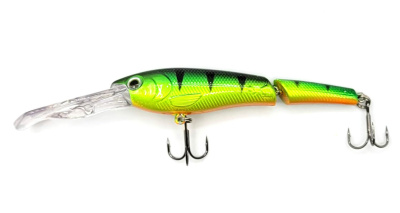 Воблер Namazu Jointed Zun Minnow, L-95 мм, 12,5г, минноу, составн., плавающий (0,5-2,5 м), цвет №3