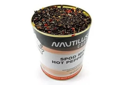 Зерновая смесь Nautilus Spod Mix  Hot Pepper 900ml (конопля с перцем)