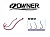Крючок OWNER 53118 Worm SP-BH bloody red №12 (9 шт.)