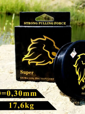 Леска Golden Lion  0,30 (150 м) чёрная