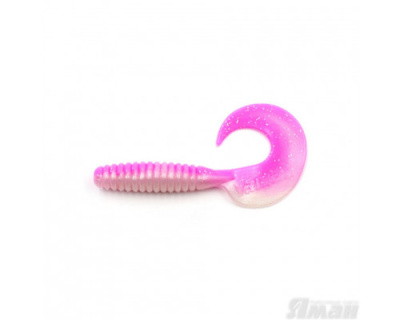 Твистер YAMAN Spiral, р.6 inch, цвет # 29 - Pink Pearl (уп. 4 шт.)