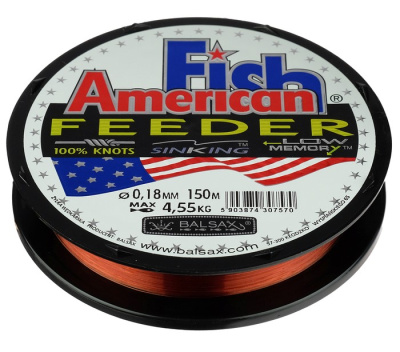 Леска "BALSAX" American Fish Kevlon box 0.18 150м