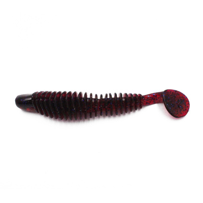 Виброхвост YAMAN Arris Shad, р.4 inch, цвет #04 - Grape (уп. 4 шт.)