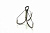 Крючок KOI "WEEDLESS TREBLE HOOK", размер 4 (INT), цвет BN, тройник незацепляйка (5 шт.)