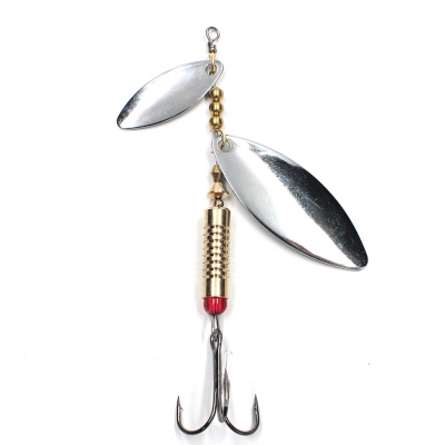 Блесна вращ. Namazu Ahimonda, вес 10 г, цвет 01 (серебро)