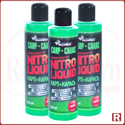 Ароматизатор жидкий "ALLVEGA" Nitro Liguid Carp Caras карп карась 250мл