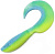 Твистер YAMAN Mermaid Tail, р.5 inch цвет #18 - Ice Chartreuse (уп. 5 шт.)
