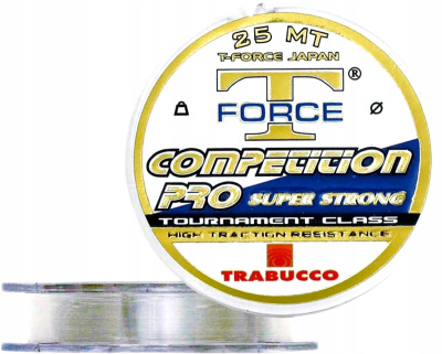 Леска "TRABUCCO" T-Force Competition Strong 0.18 25м