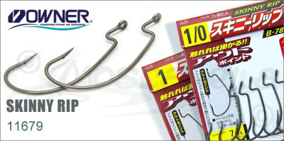 Крючок "OWNER" 11679-1/0 (B78) 7шт офсет.