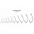 Крючок "FISH SEASON" Wide Range Worm №2/0 BN 5шт офсет. 2315-0042F