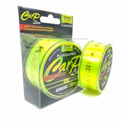 Леска KAIDA Pro Carp 0,405 мм 300 м fluo sinking