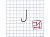 Крючок KOI "ROACH", размер 8 (INT), цвет BN (10 шт.)