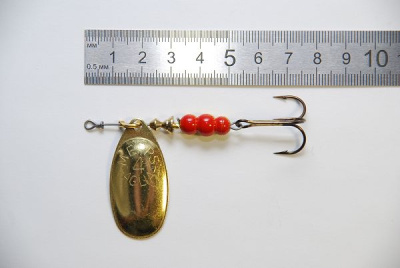 Блесна "MEPPS" Aglia №4 G 9 гр.