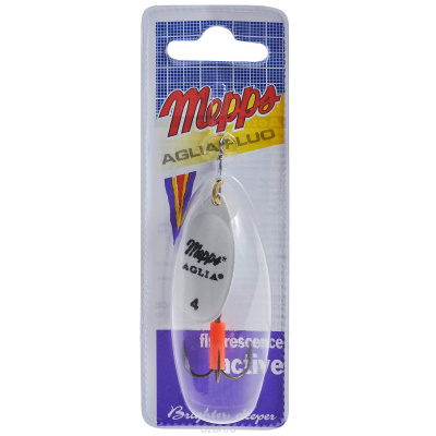 Блесна "MEPPS" Aglia Fluo №4 Phospho 9 гр.