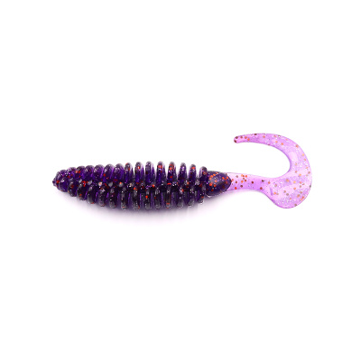Твистер YAMAN Battery Tail, р.5 inch, цвет #08 - Violet (уп. 3 шт.)