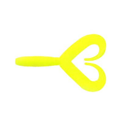 Твистер YAMAN PRO Loop-Two, р.2 inch, цвет  #02 - Chartreuse (уп.10 шт)