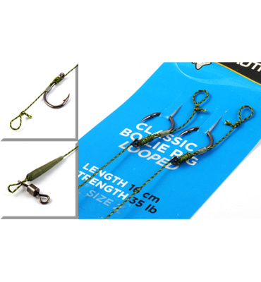 Оснастка волосяная Nautilus Classic Boilie Rig 16см 35lb #4