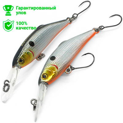 Воблер "KOSADAKA" Sharky Minnow XD 43S плав. 2.15г GT