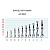Вертлюг "FISH SEASON" с застеж. Hooked №8 12кг 9шт 3003-08F