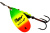Блесна "MEPPS" Aglia Fluo №4 Tiger 9 гр. Блесна "MEPPS" Aglia Fluo №4 Tiger 9 гр.