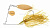 Блесна "STRIKE PRO" Spinner Baits 12.4г C1G-W3G SB-010#A70E-09