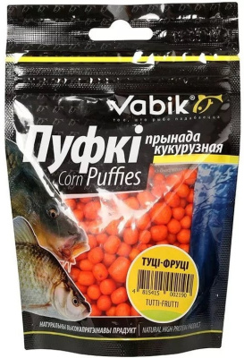 Воздушная кукруза "VABIK" corn puffies (тутти-фрутти) 20 гр.