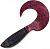 Твистер YAMAN Mermaid Tail, р.3 inch цвет #04 - Grape (уп. 10 шт.)