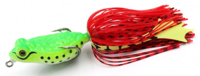 Лягушка-незацепляйка Namazu FROG с лапками, 65 мм, 16 г, цвет 08, двойник YR Hooks (BN) #2/0