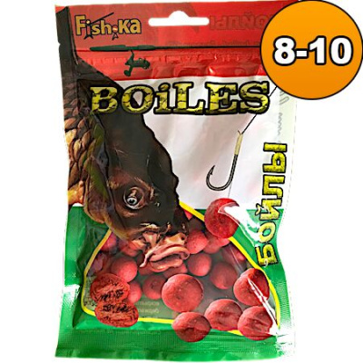 Бойлы "Fish.ka" мини тутти-фрутти 8-10мм 70 гр.