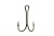 Крючок KOI "SHORT DOUBLE HOOK", размер 1 (INT), цвет BN, двойник (10 шт.)
